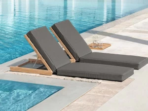 Ethimo Садовая кушетка из тикового дерева Sandy