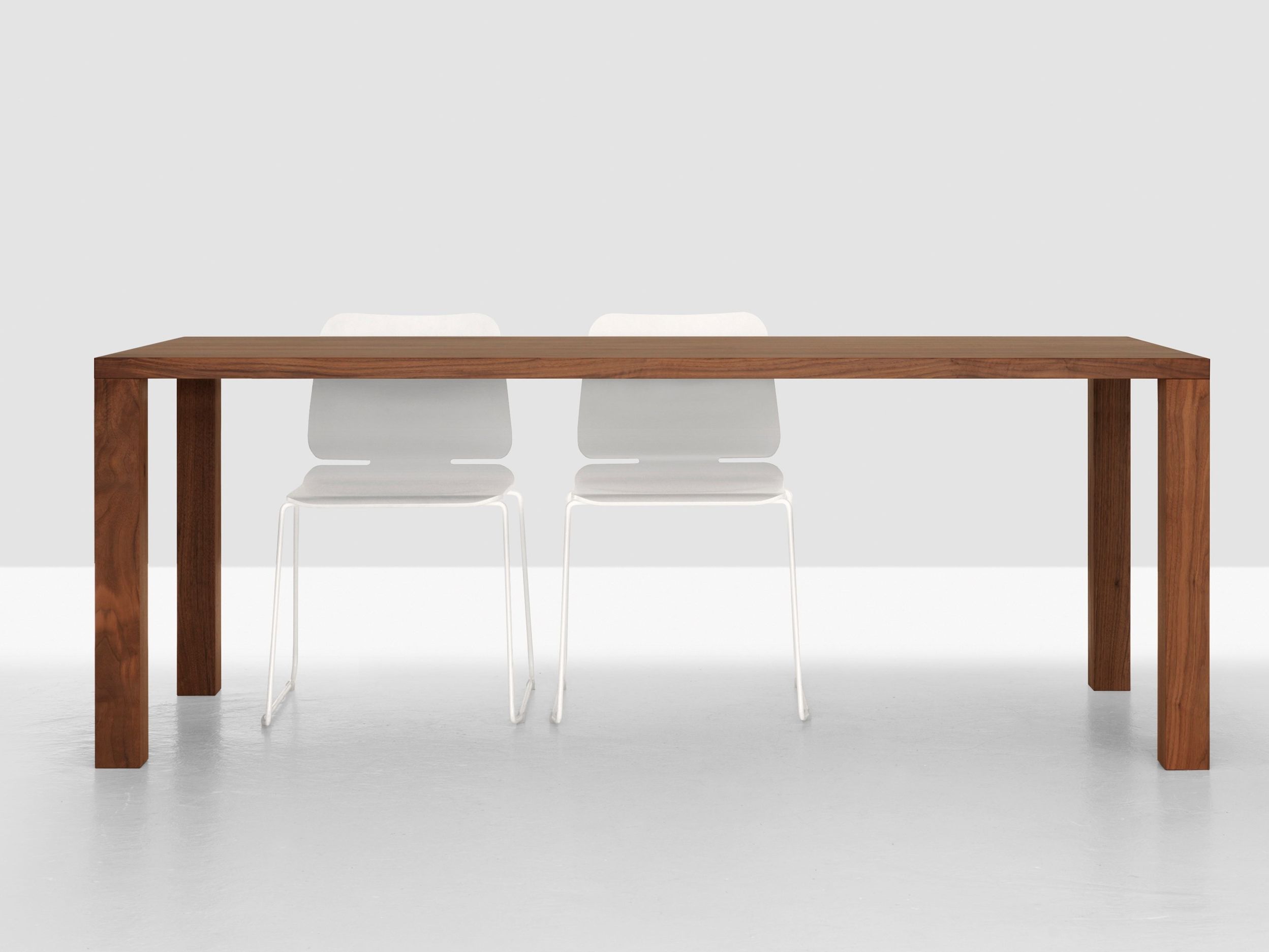 Прямоугольный обеденный стол из массива дерева ZEITRAUM Pjur ARCH-00047772 - Вид №3