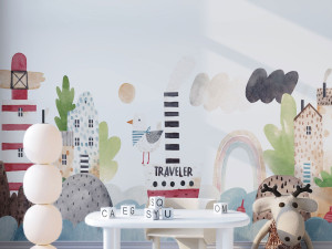 Панорамные обои для детей