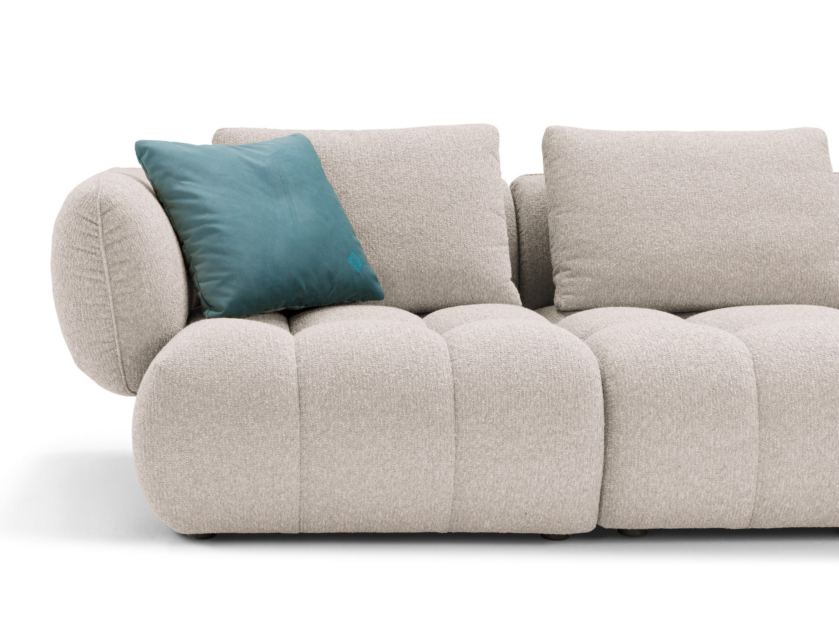 2-местный тканевый линейный диван Sofanella море ARCH-00053853 - Вид №4