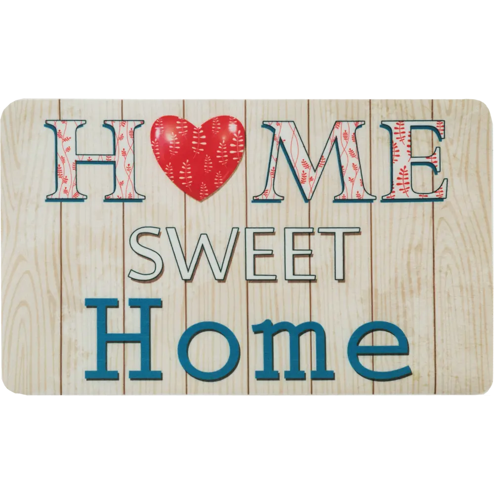 Коврик «Sweet home» 50x80 см, полиэстер CTIM STLM-2041942