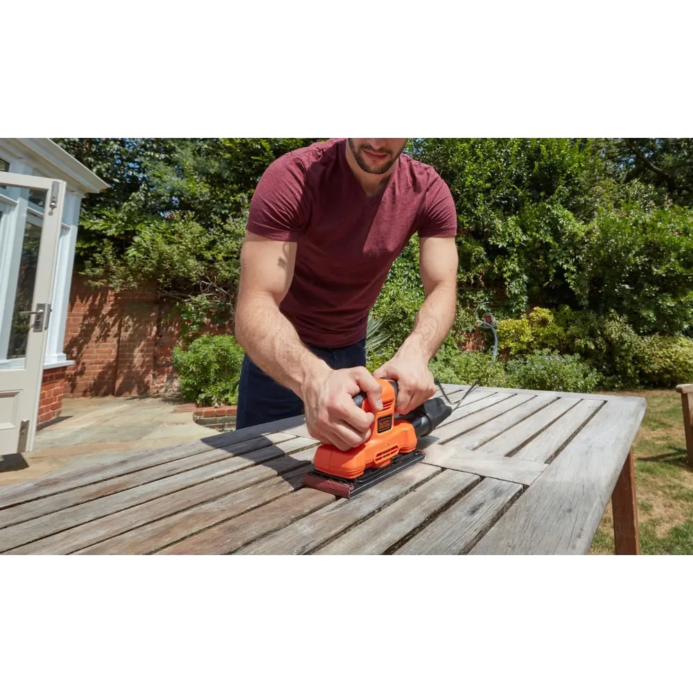 Вибрационная шлифмашина сетевая Black&Decker BEW220, 150 Вт, 90x187 мм 82126950 STLM-2057776 BLACK + DECKER  - Вид №5