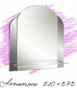 Зеркало Ангелина 510х575 (015) Ангелина