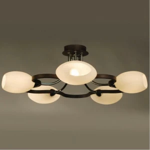 Потолочная люстра Citilux Октава CL131151 CITILUX ОКТАВА КОРИЧНЕВЫЙ 182374 Белый