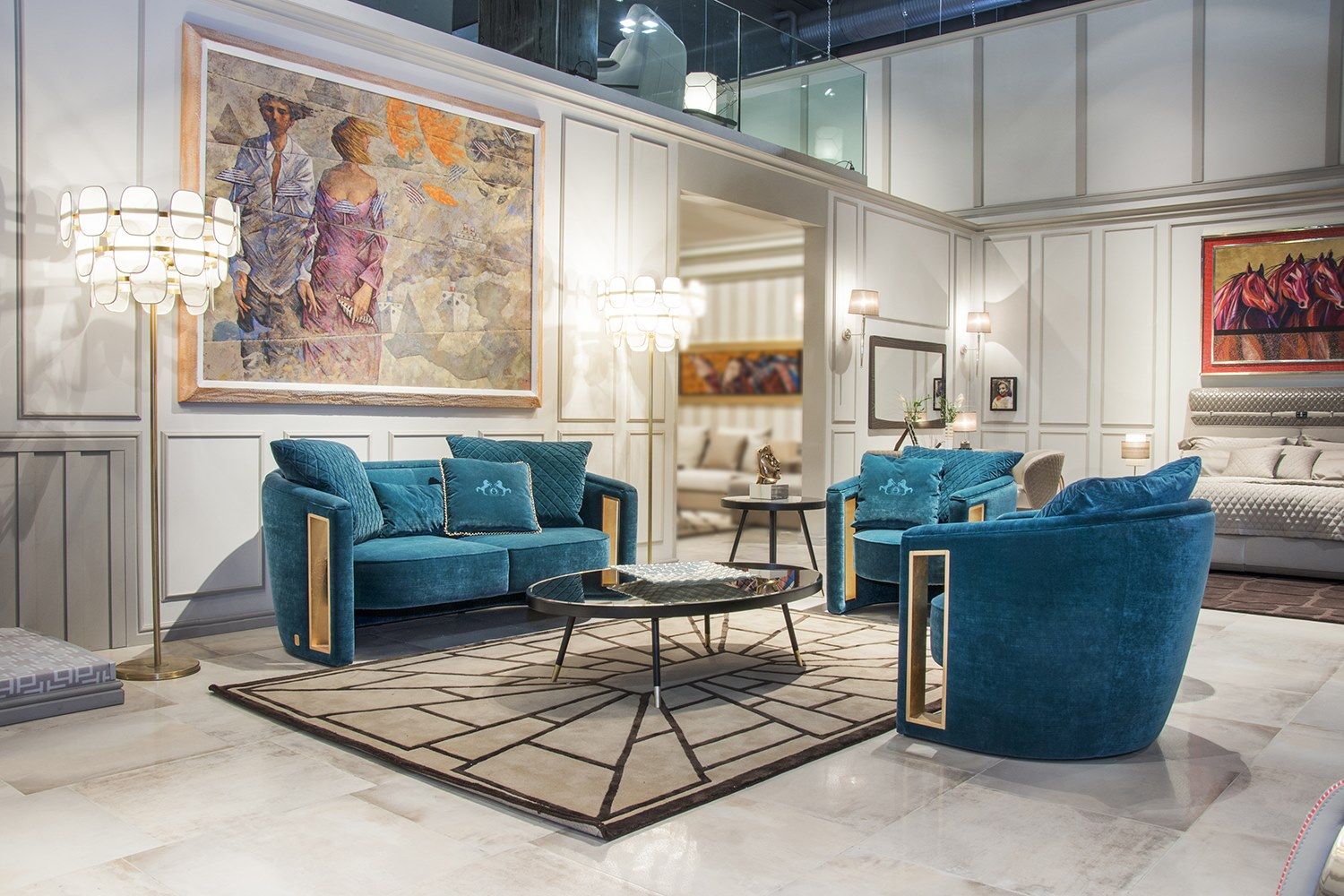 Бархатный диван Formitalia Rachele ARCH-00021412