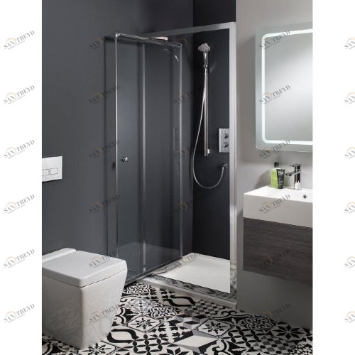 Дверь Infold 1000mm с боковым экраном 900mm Britton Burlington EIDSC1000, ESPSC0900 