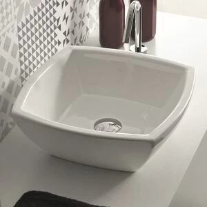 25377 Накладная раковина на столешницу  овальная Ceramica Hidra