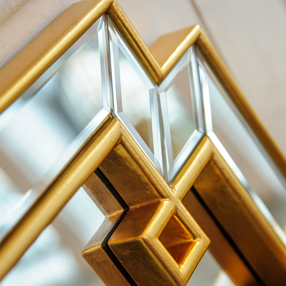 20082606 Настенное зеркало «Астрид Гранд Голд» Object Desire  - Вид №9