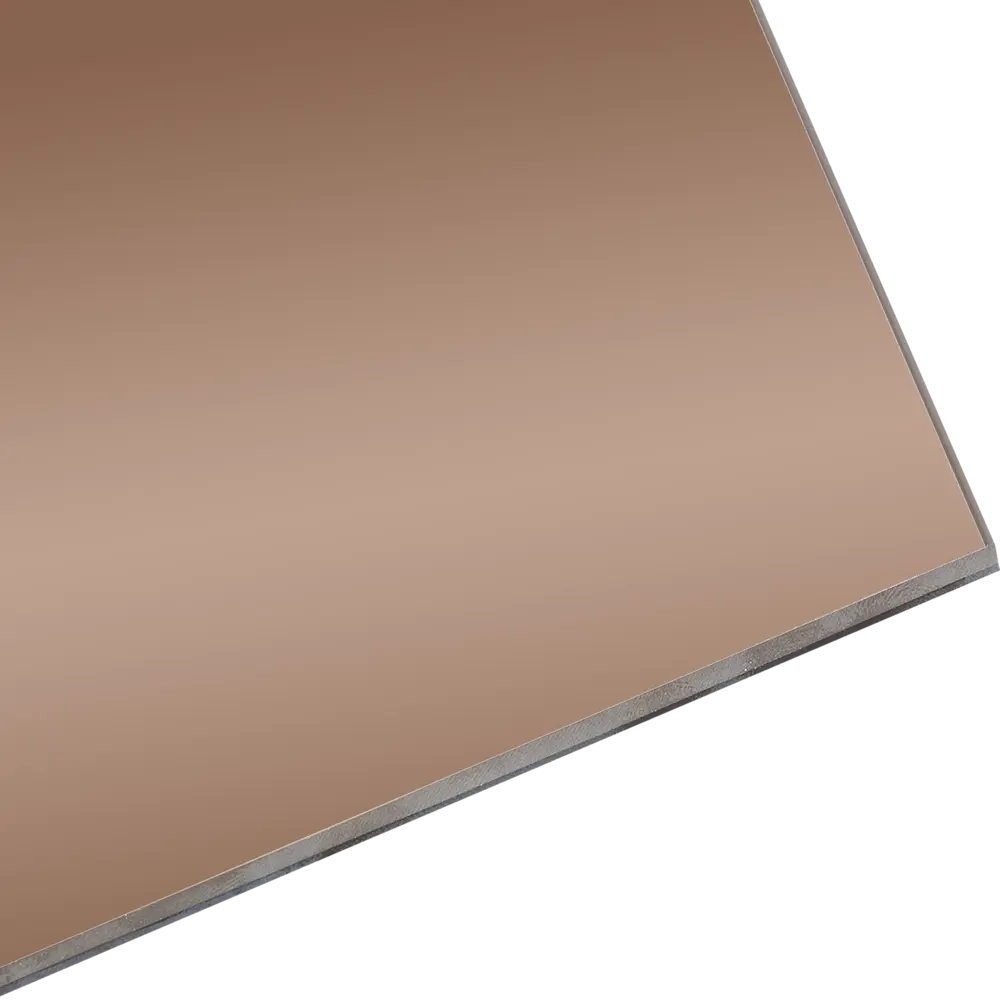 Зеркальная плитка Omega Glass NNLM75 сота 30x20 см глянцевая цвет бронза 6 шт STLM-2029136 - Вид №1