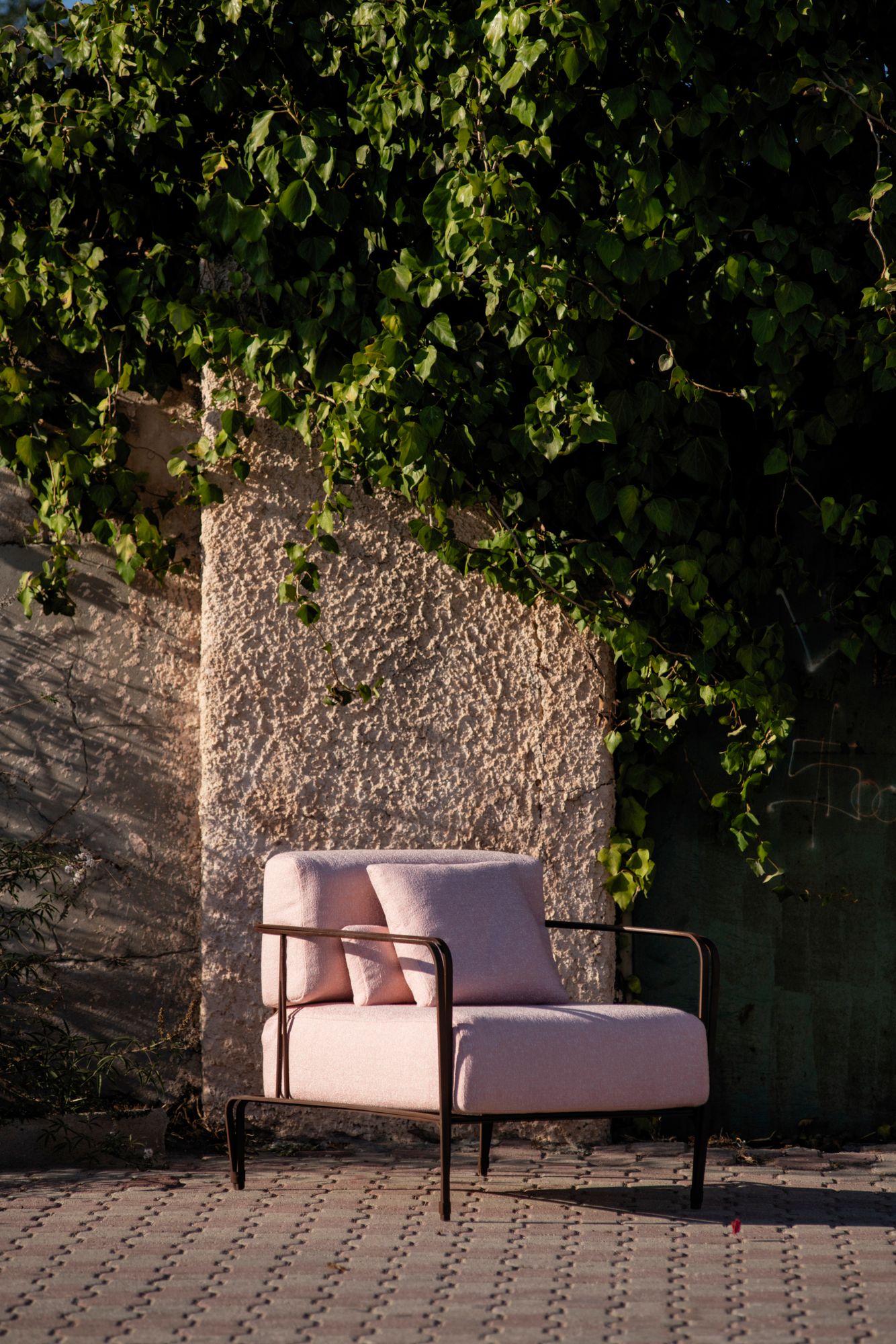 Мягкое садовое кресло Sunbrella® с подлокотниками OFFICINACIANI ARCH-00045605 - Вид №4