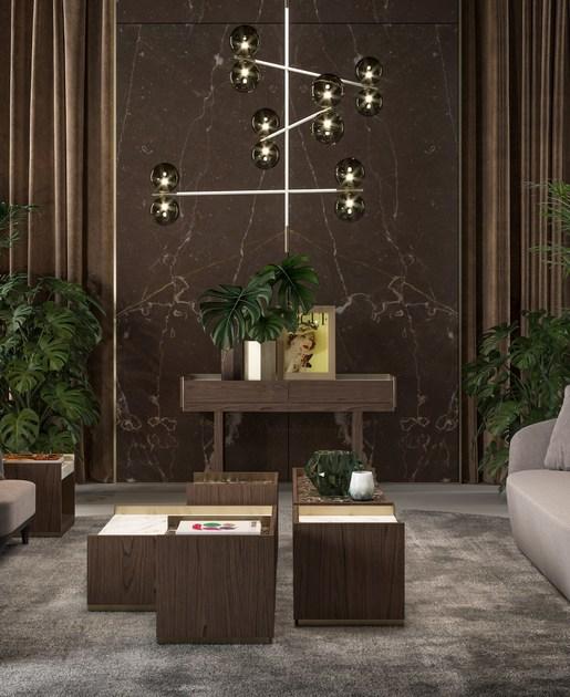 PROF Низкий деревянный журнальный столик Block 2.0 sun-id-1497928 - Вид №5