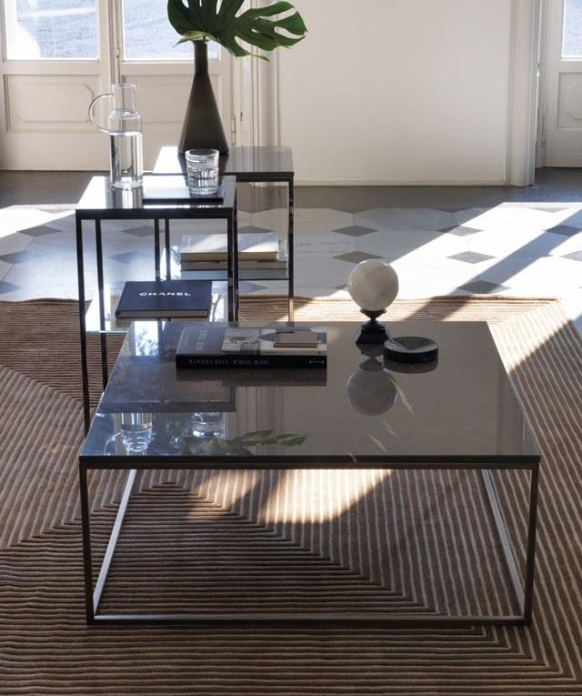 OAK Низкий мраморный журнальный столик Milano collection Sc5047 - Вид №3