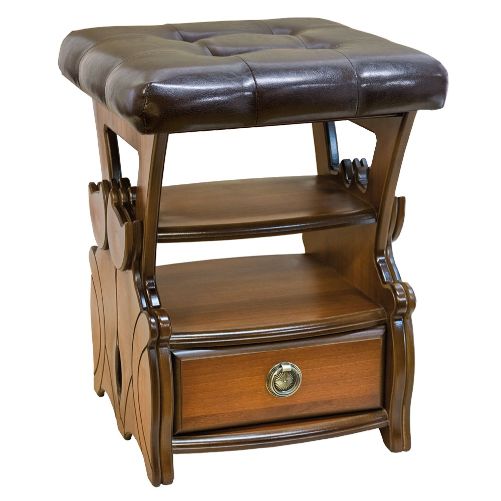 11178 Табурет с ящиком Марта 2 Шоколад BOGACHO 4627138236758