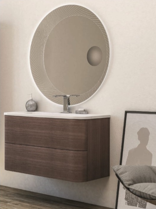 Мебель для ванной CEZARES ANGIE 81 Rovere scuro Soft 54427 - Вид №1