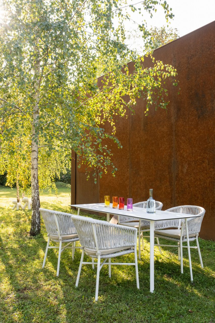 Алюминиевый садовый стул с подлокотниками DRIGANI Gaia-Belize ARCH-00023692 - Вид №5