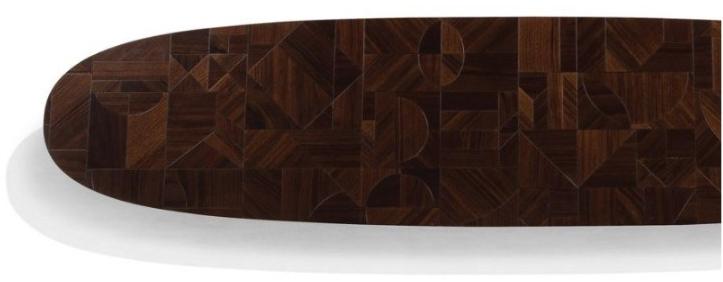 Roche Bobois Низкий стол из массива дерева Nativ sun-id-1384524 - Вид №3