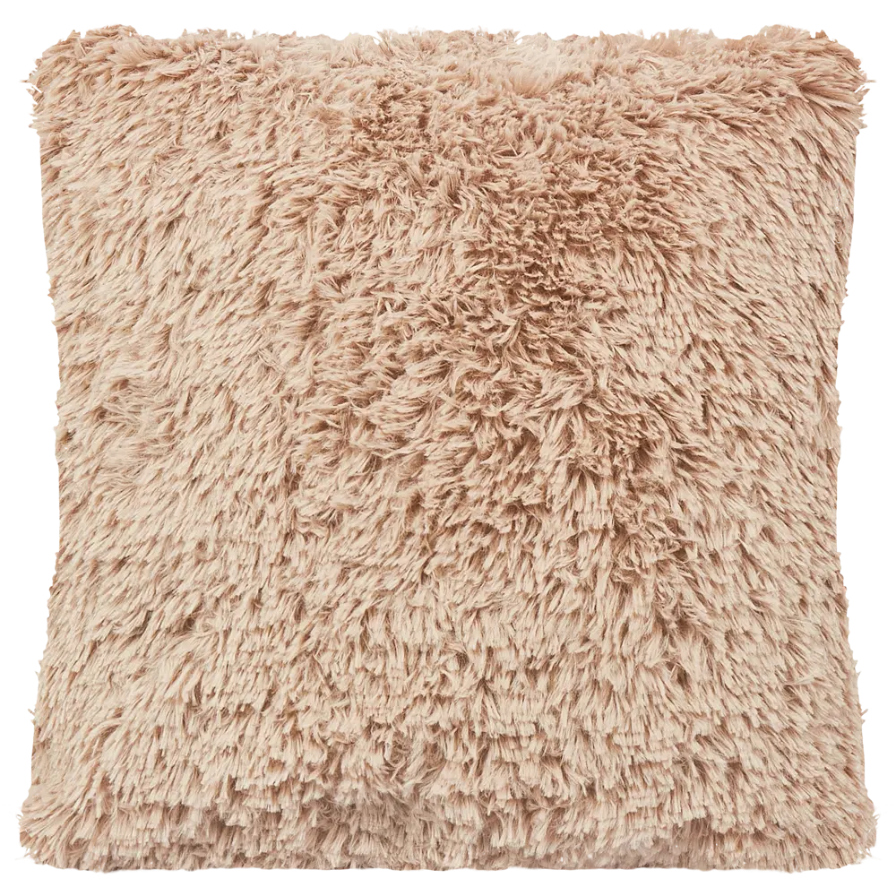 Подушка Искусственный мех 40x40 см цвет серо-коричневый Eclair STLM-2037402