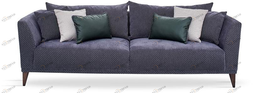 Enza Home 3-х местный тканевый диван Gravity plus sun-id-1468094