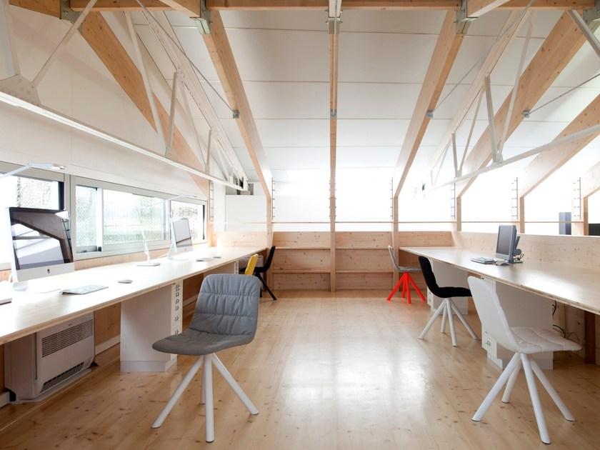 Viccarbe Мягкое вращающееся кресло на жердочке Maarten sun-id-1352641 - Вид №13