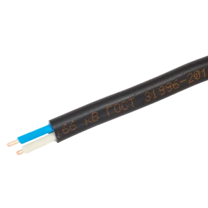 Кабель Electraline ВВГп-НГ(А) 2х1.5, 10 м, ГОСТ