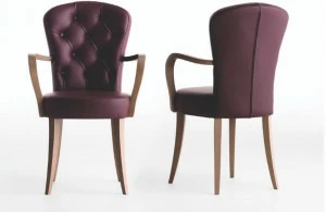 Martini Interiors Кожаное кресло с подлокотниками Olivia