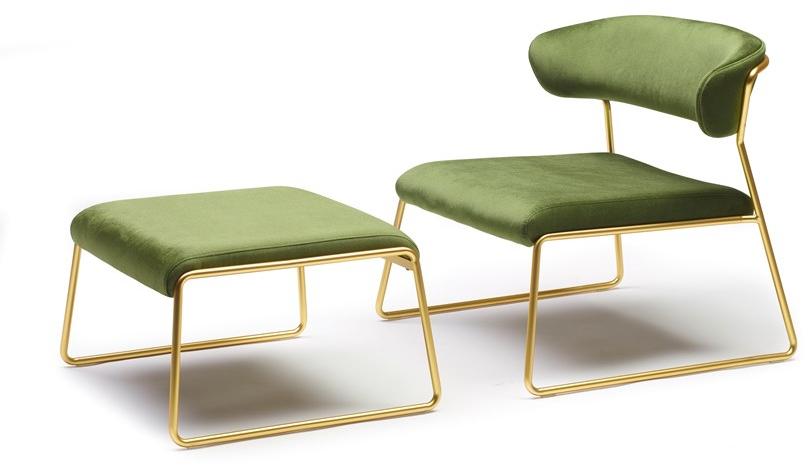 SCAB DESIGN Прямоугольный пуф из ткани с обивкой Lisa sun-id-1432810 - Вид №5