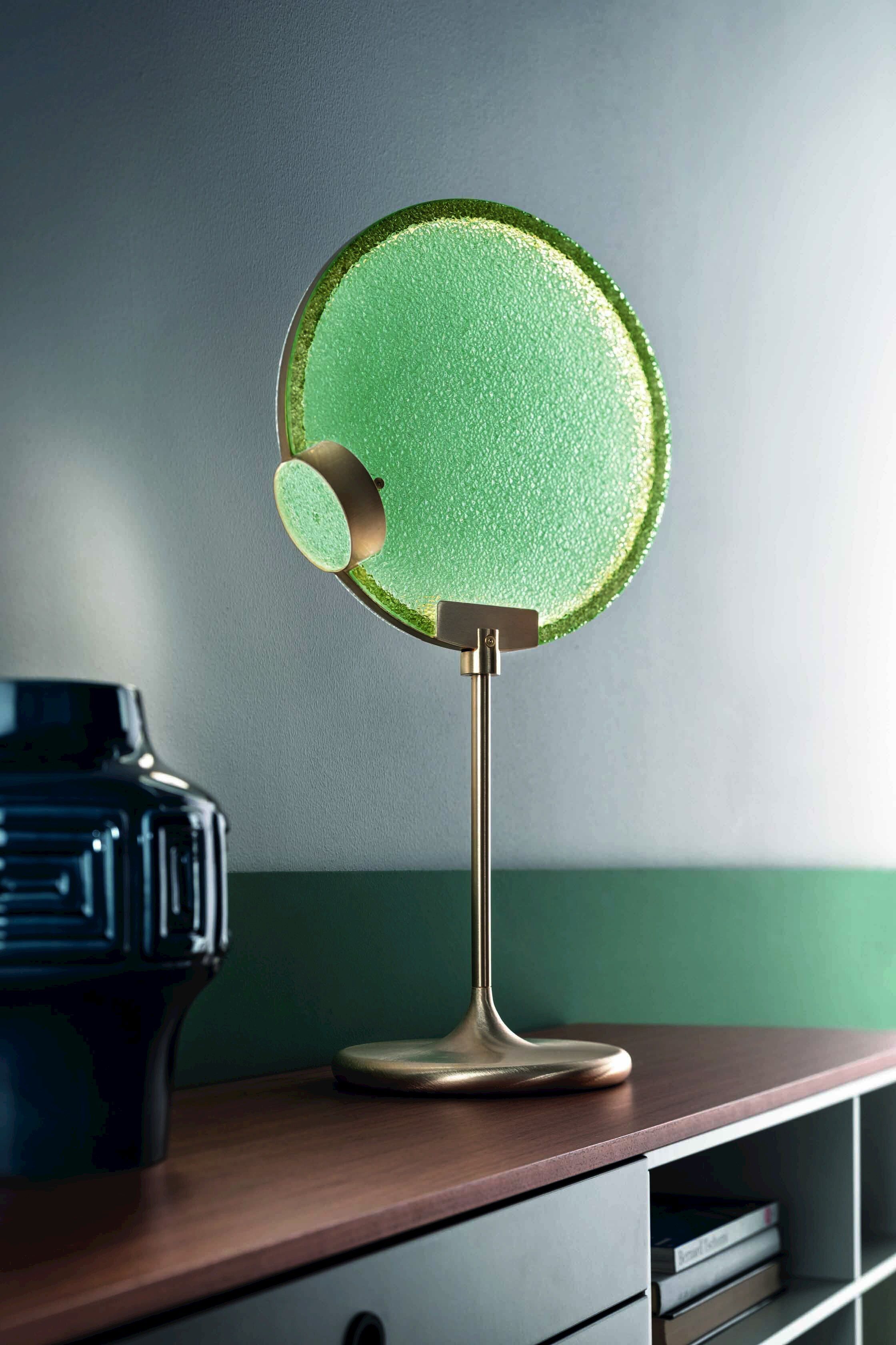 Стеклянная светодиодная настольная лампа Masiero Horo ARCH-00023368 - Вид №6