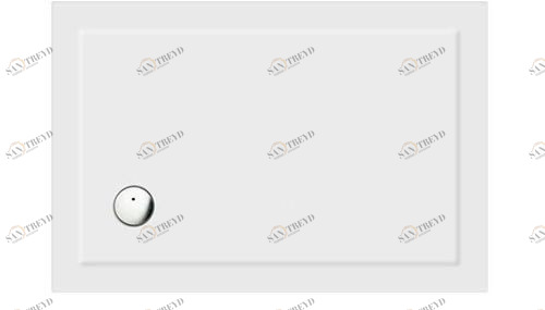 Поддон с угловым сливом 900 x 760 мм [Z1163] zamori Burlington Z1163, ZL4, ZP1, Z1205 