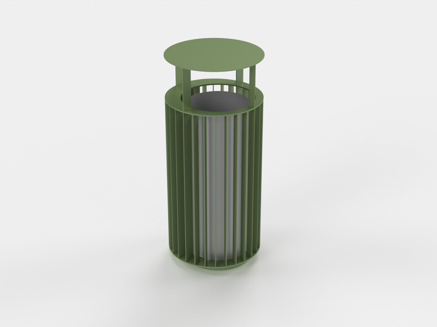 Наружная стальная стойка для мусора Viscio Urban Design TOWER ARCH-00027883 - Вид №2