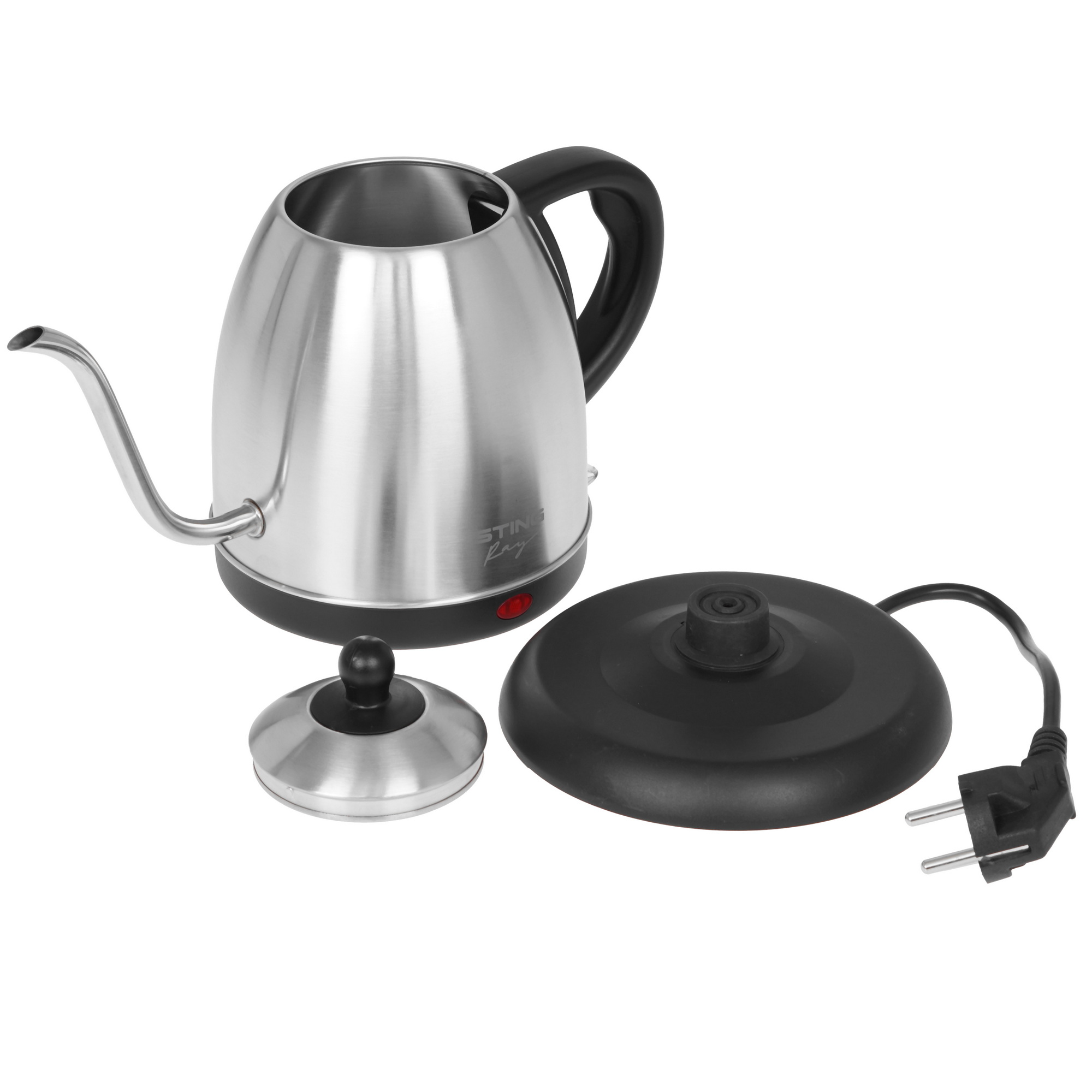 9213107 Электрочайник Stingray ST-KT3014A серебристый STDN-0087622 - Вид №4