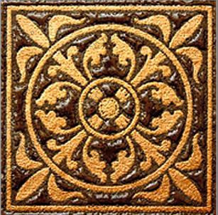 Вставка Марсель шоколад 60х60 Керамика Будущего sun-id-322939