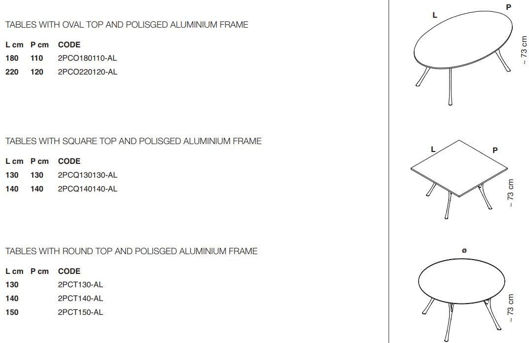 Caimi Brevetti Прямоугольный бетонный стол Pegaso sun-id-1367996 - Вид №6
