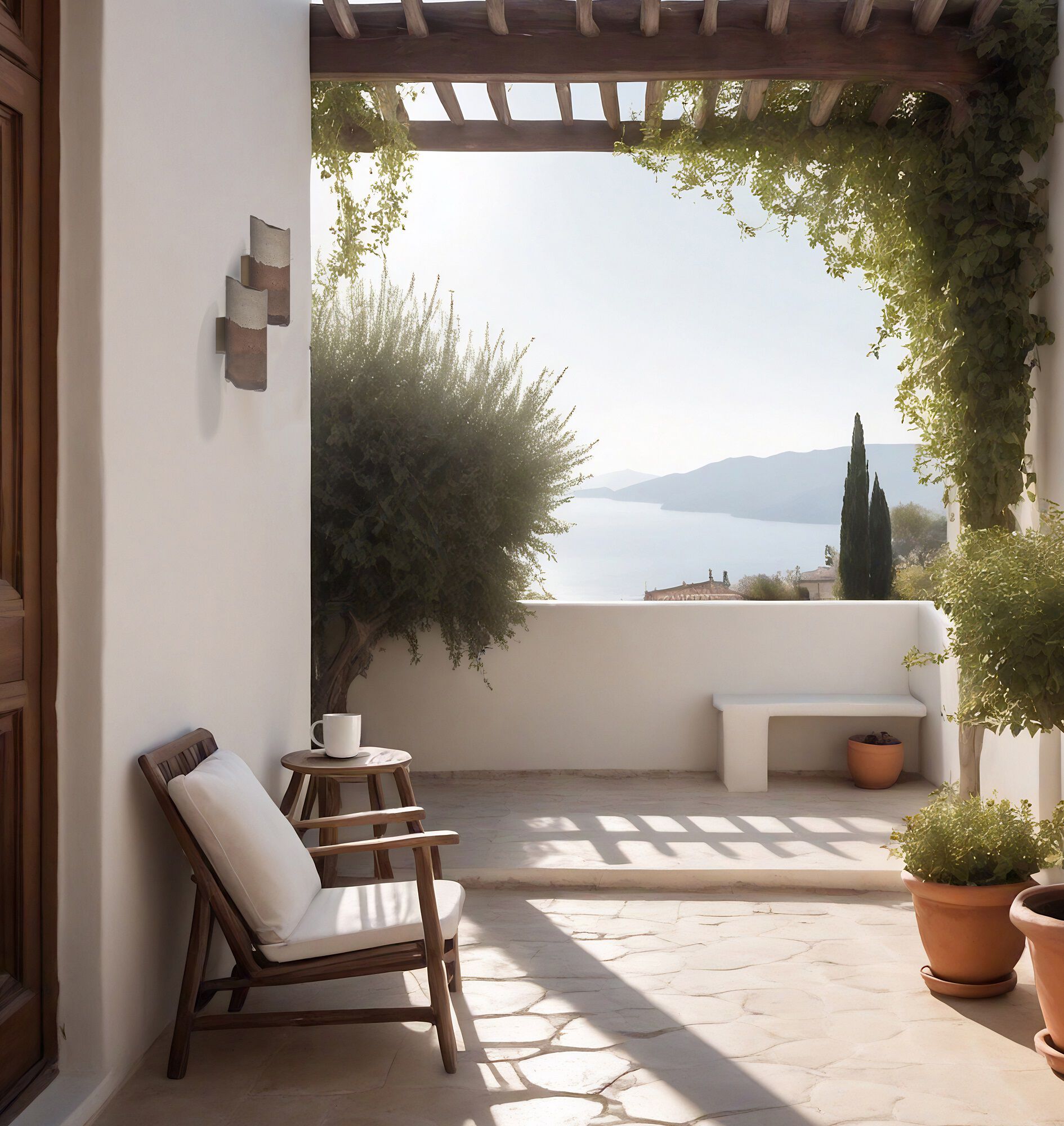 Бетонная настенная лампа URBI et ORBI Medius Terra ARCH-00117099 - Вид №5