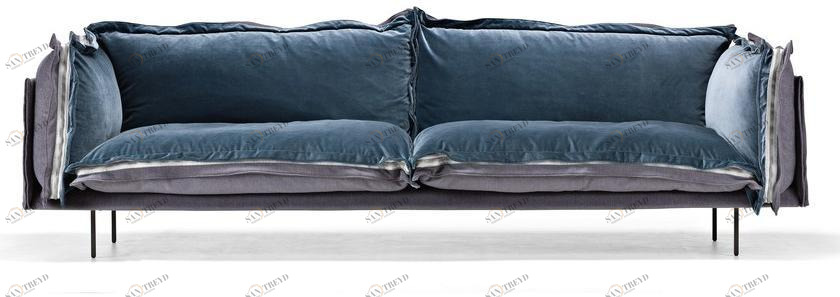 Arketipo 2-местный тканевый диван Auto-reverse sun-id-1494470