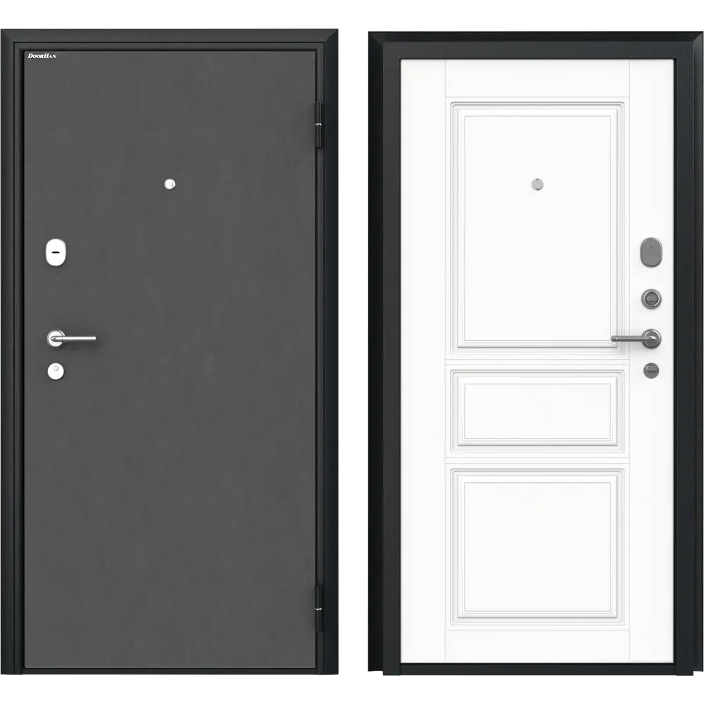 Дверь входная металлическая Премиум New 88x205 см правая малибу классик 88946811 STLM-2110928 DOORHAN 