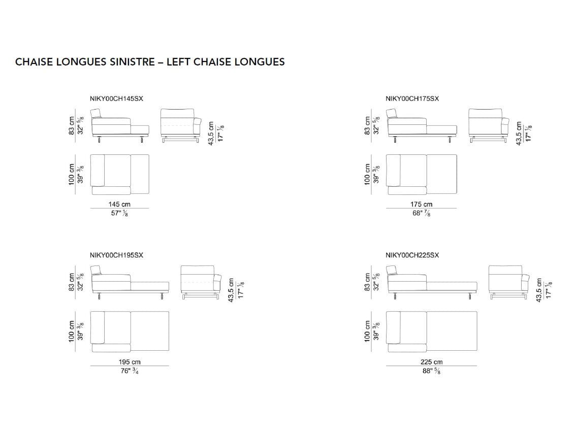 4-местный кожаный диван i 4 Mariani Niky ARCH-00026221 - Вид №2