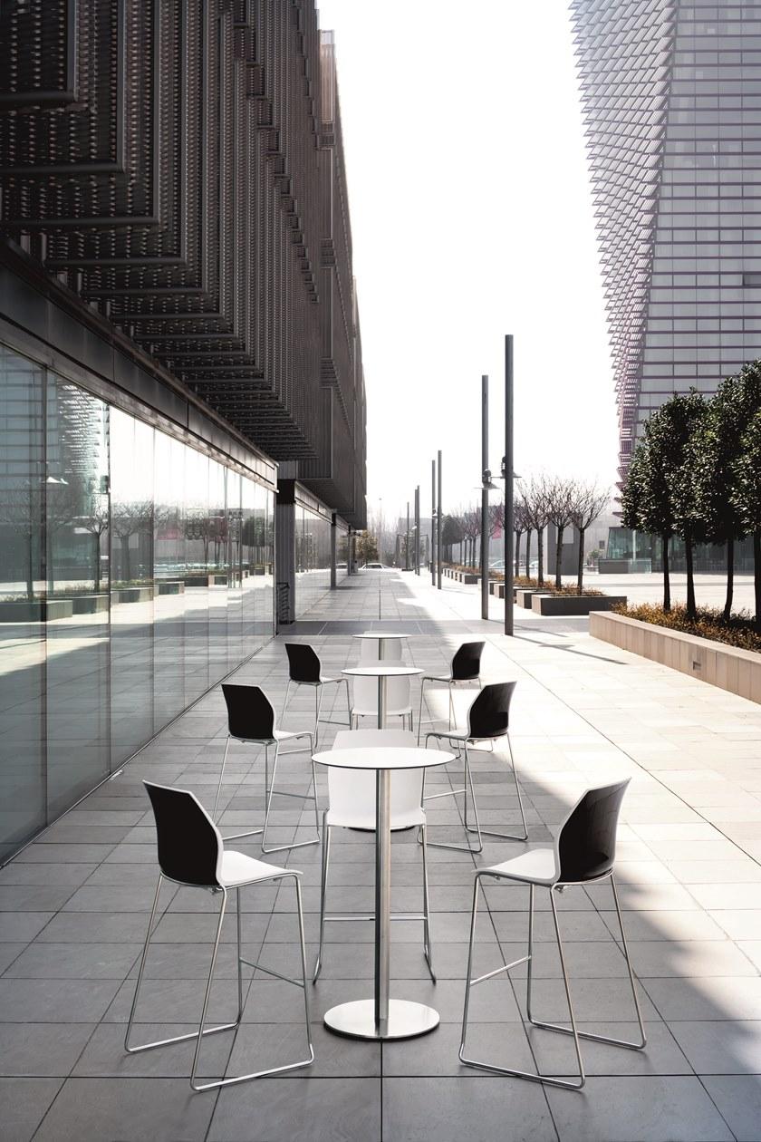 Kastel Квадратный высокий стол для контракта Kaleox Kk61qb - Вид №2