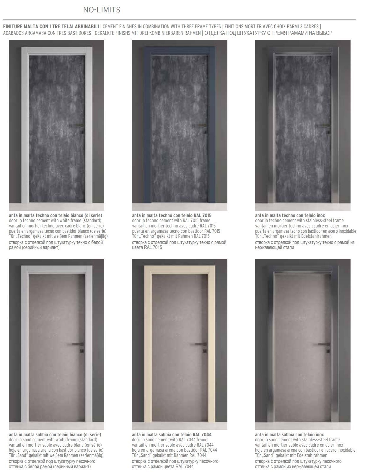 Ламинированная дверь с эффектом затирки GIDEA No-Limits ARCH-00091245 - Вид №22