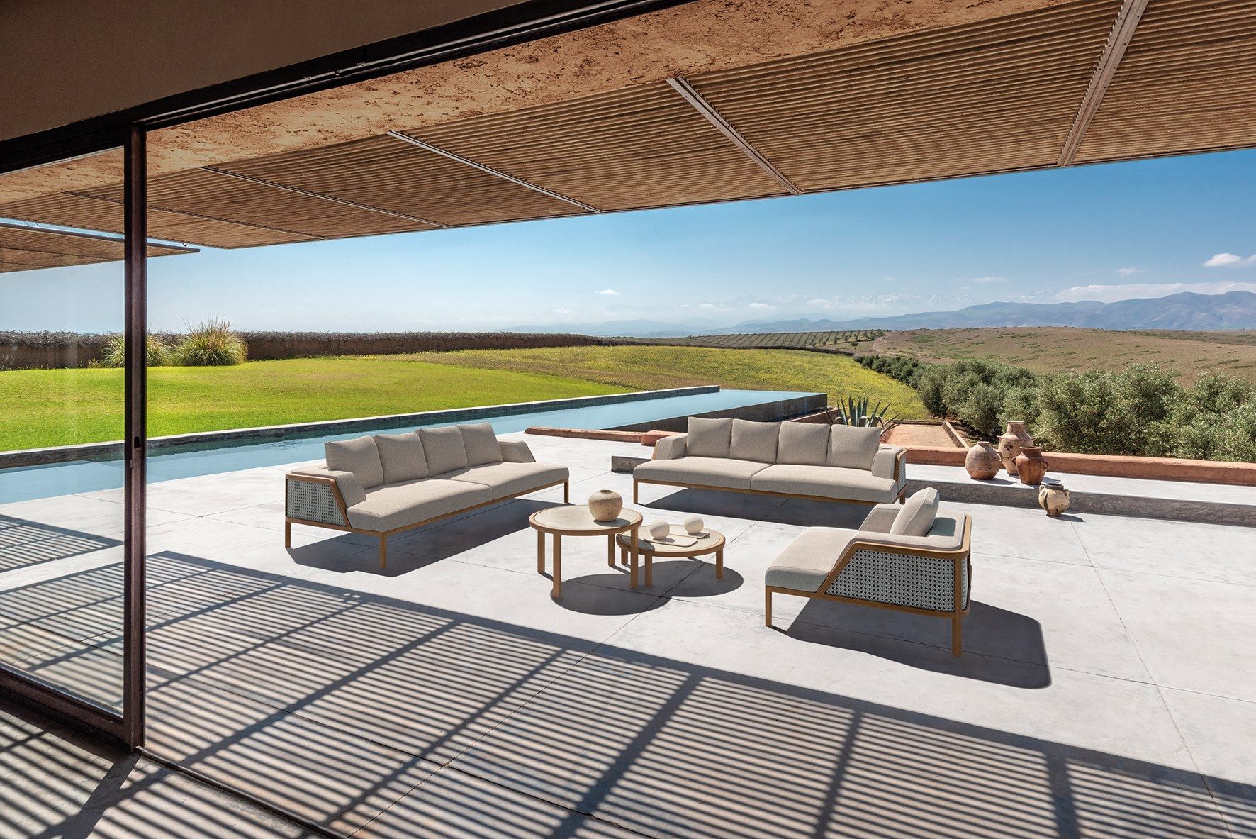 Садовое кресло с подлокотниками Ethimo Grand Life ARCH-00071536 - Вид №3