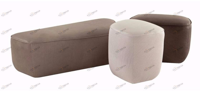 Roche Bobois Пуф из кожи sun-id-1447780
