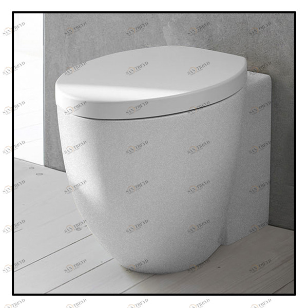 LGVAST Приставной унитаз напольный Белый Ceramica Cielo Le Giare Италия