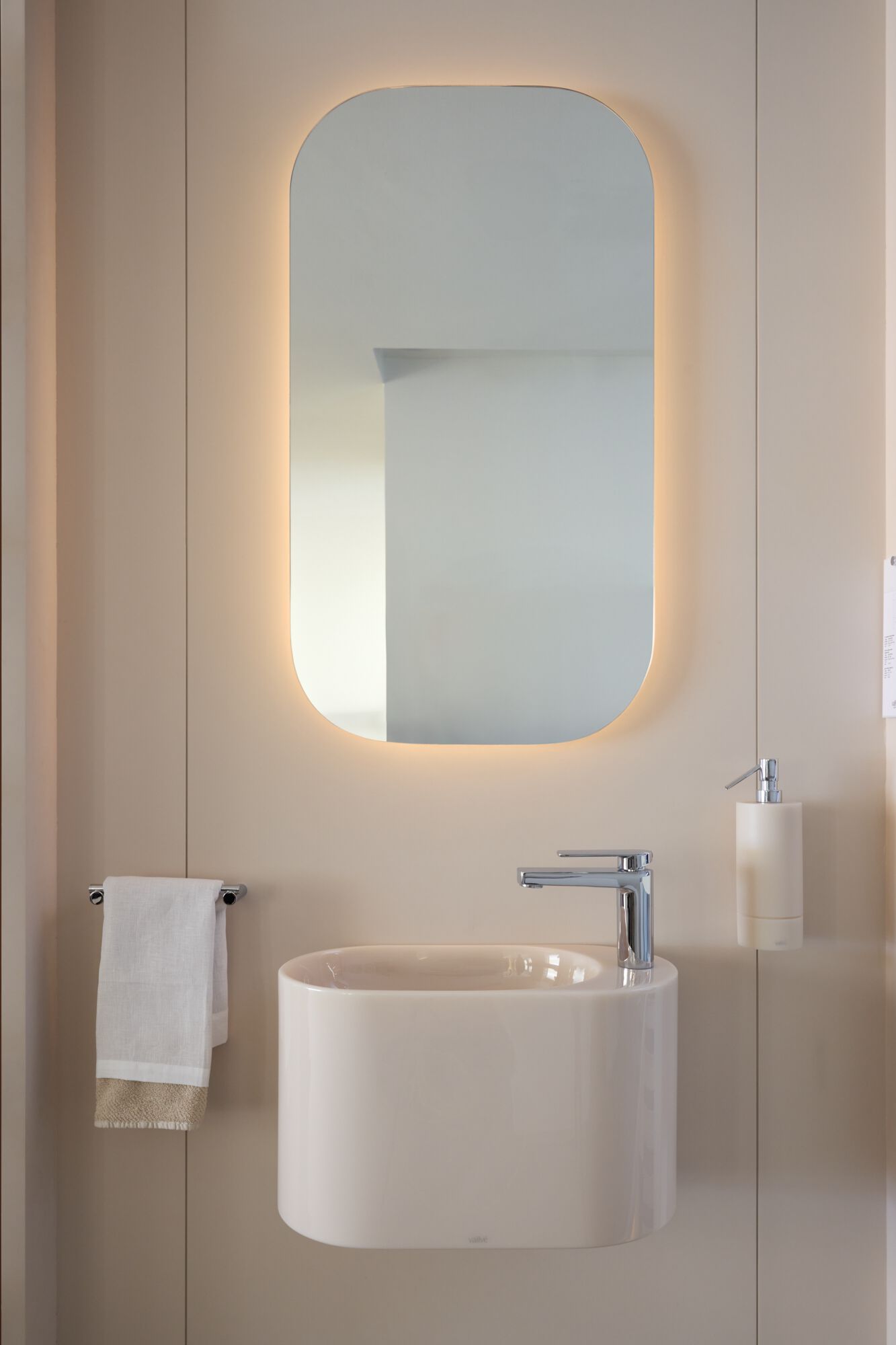 Смоляная подвесная ручная мойка Vallvé ORI ARCH-00023944 - Вид №2