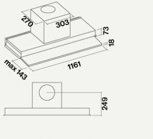 Falmec Стальная вытяжка встроена в стенку Design sun-id-1487754 - Вид №7