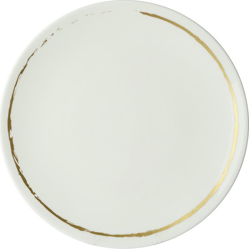 10654655 Royal Crown Derby Тарелка обеденная Royal Crown Derby Эскиз. Белый 27см, фарфор Фарфор, Керамика 