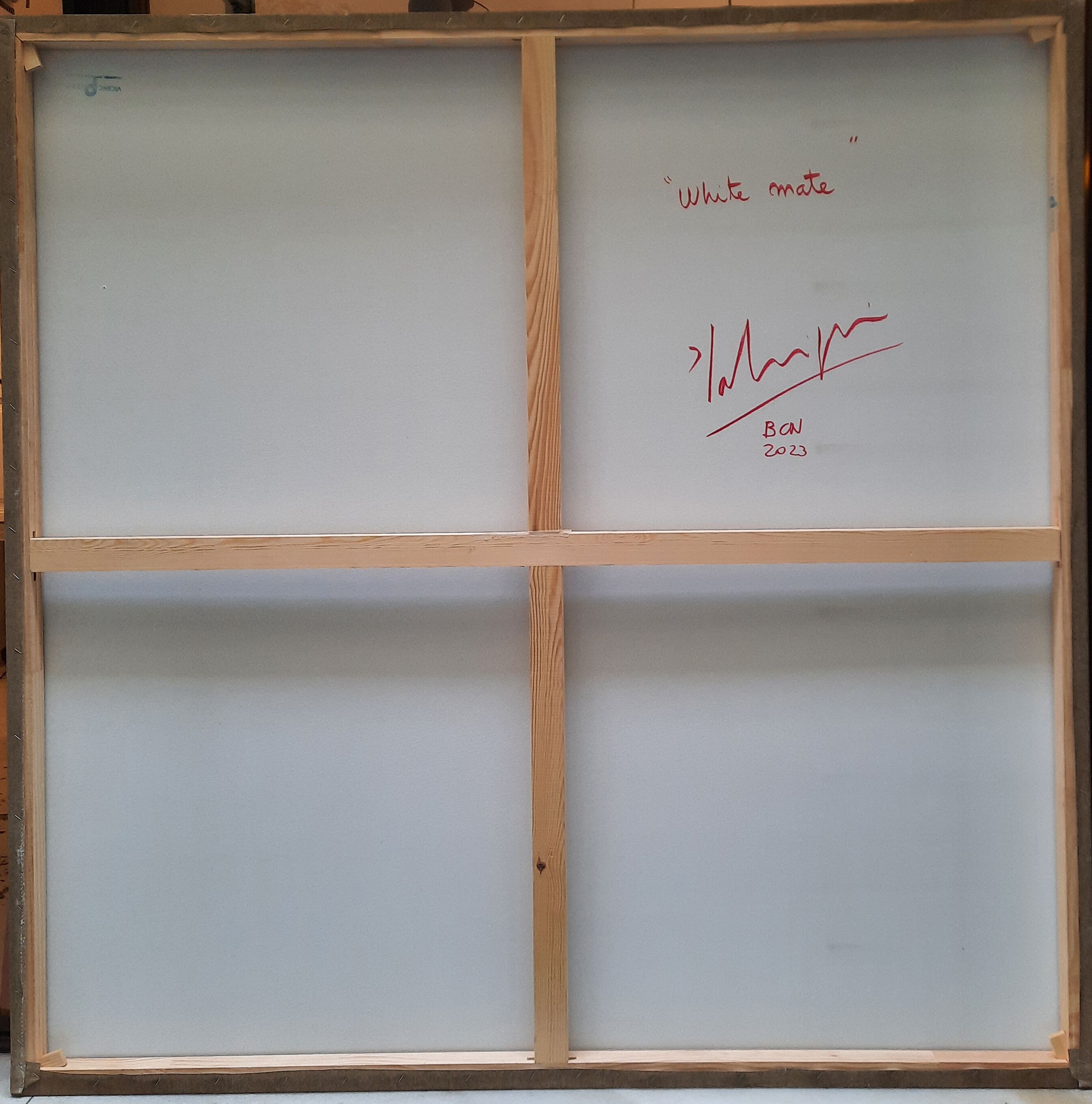 Холст рамки ICI ET LÀ WHITE MATE ARCH-00063443 - Вид №4