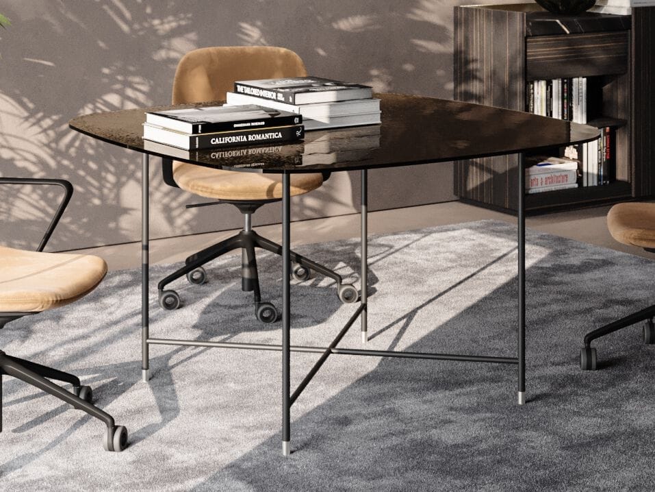 Квадратный стол для встреч PROF ARCH-00092313 - Вид №6