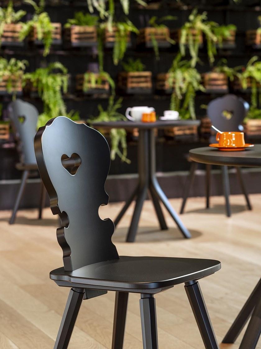 SIPA Стул из лакированного дерева Vienna sun-id-1398003 - Вид №5