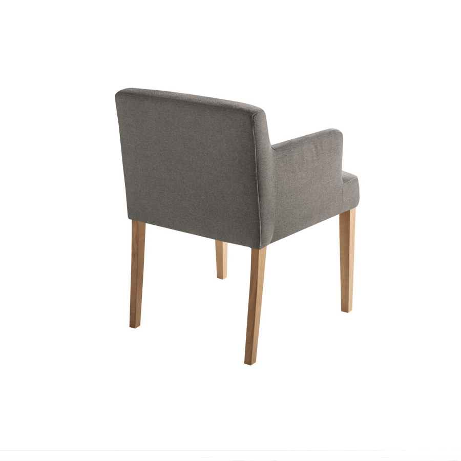 Кресло LINN серо-бежевое Sits S1336 - Вид №3