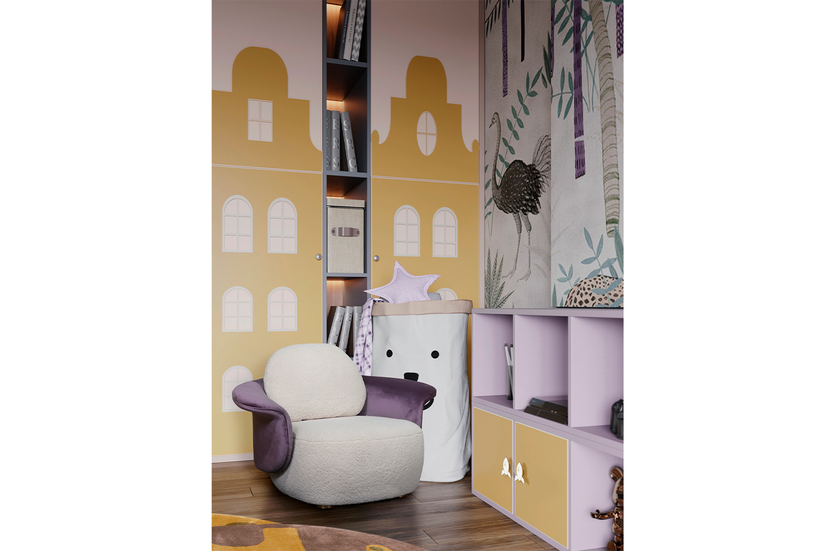 CIST425 Детское мягкое кресло Льюис Circu  - Вид №21