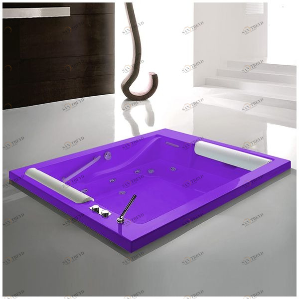 Ванна с гидромассажем фиолетовая Gruppo treesse Bis STXV529BF